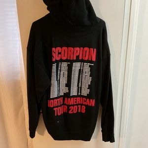 Drake scorpion tour hoodie size XL